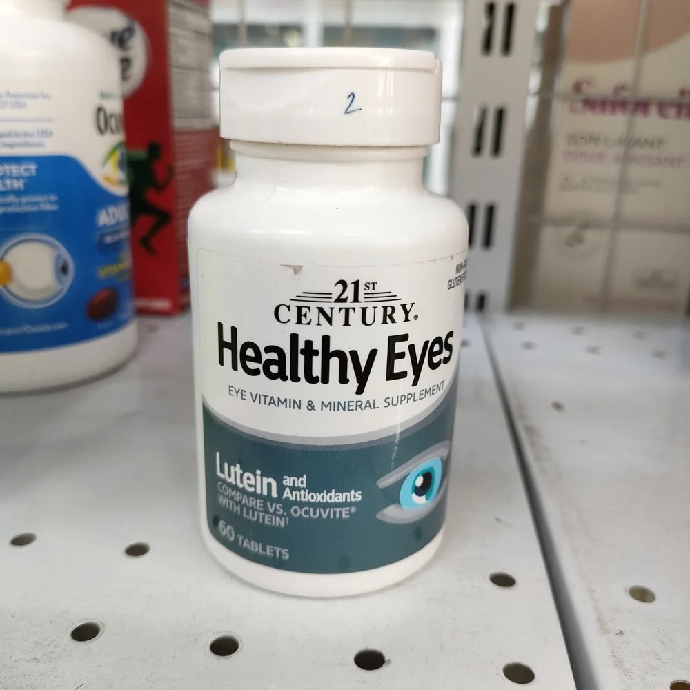 21st Century Healthy Eyes Lutein & Antioxidants 1 tablet daily - Depot De Pharmacie "A" Kim Houy