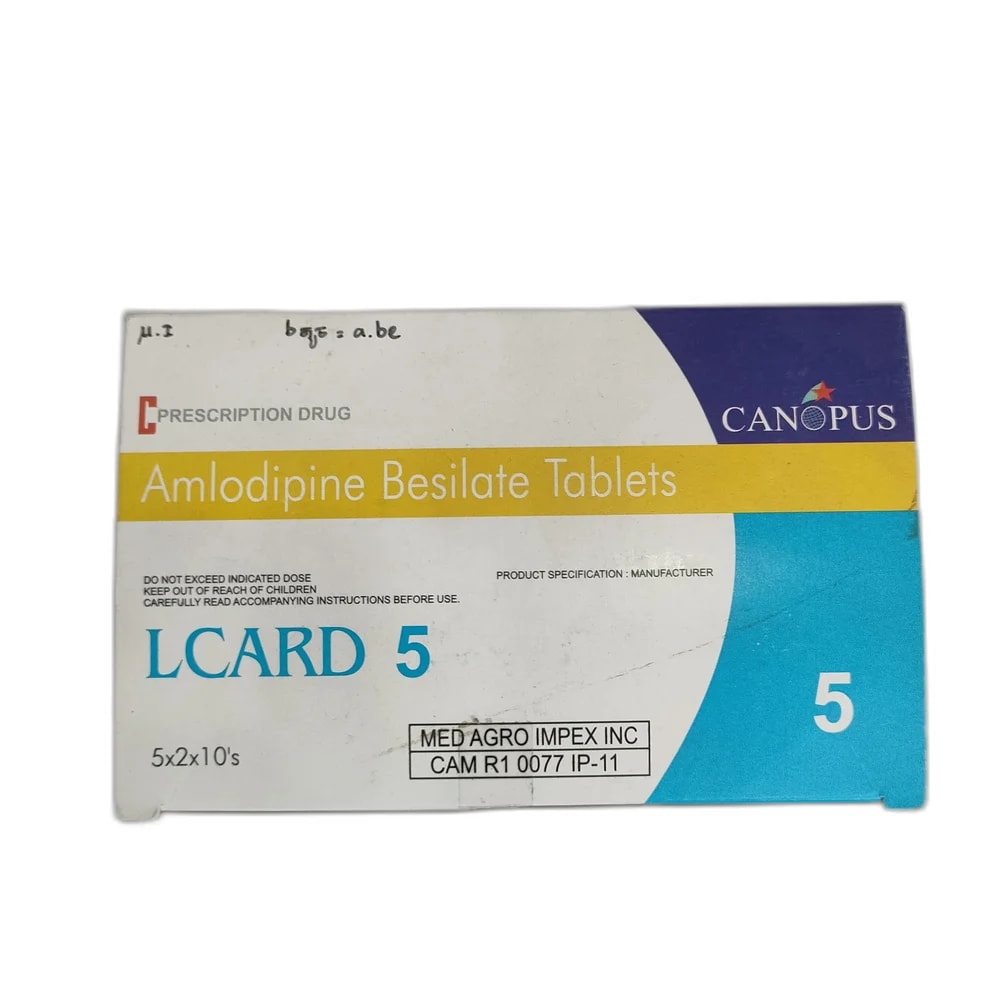 LCARD 5 mg - Reachvong Pharmacy