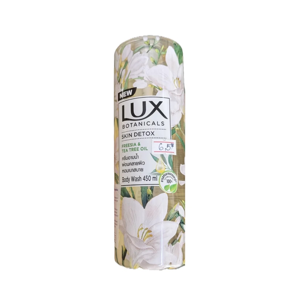 Lux Botanicals Skin Detox Freesia & Tea Tree Oil Body Wash 450 ml - Morhachun Pharmacies