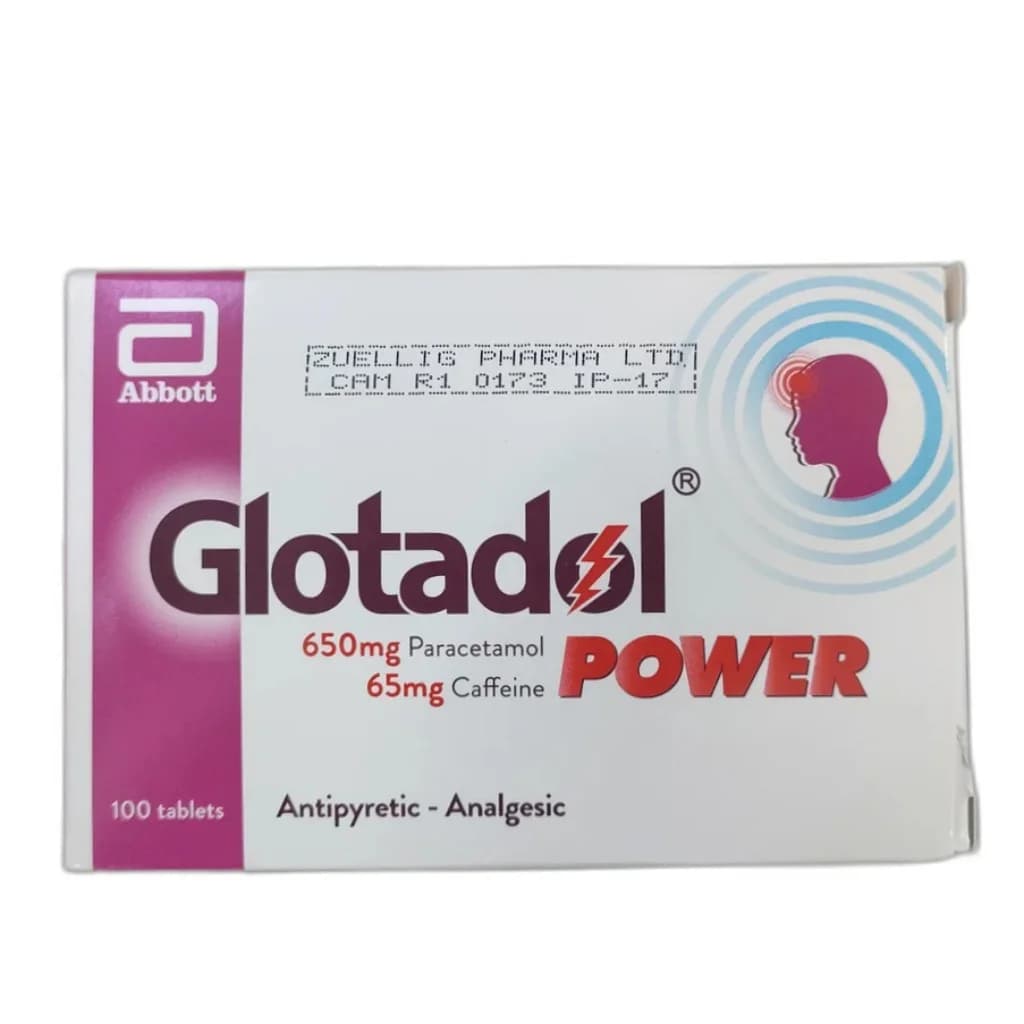Glotadol Power 650 mg / 65 mg