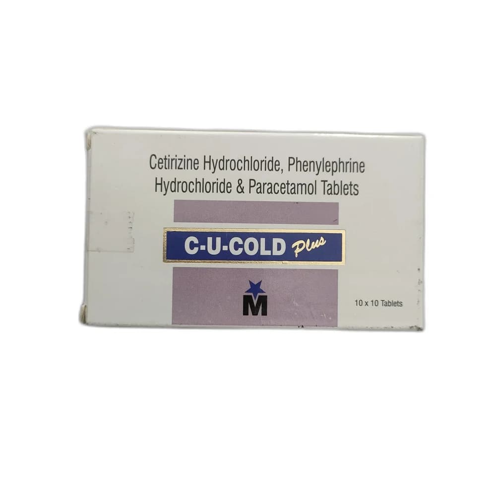 C-U-Cold Plus 500 mg / 5 mg / 5 mg