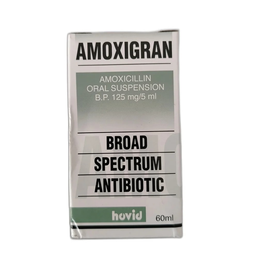 Amoxigran 125 mg / 5 mL - Oudom Puthik Pharmacy