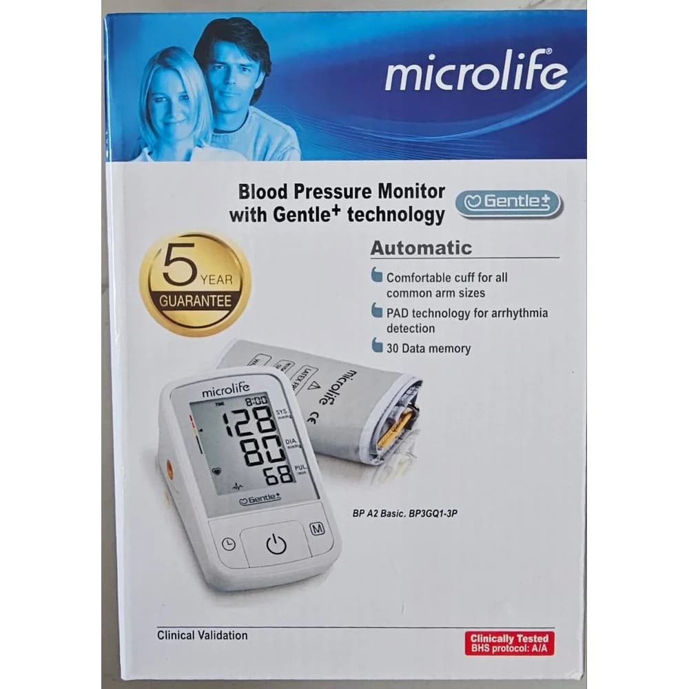 Microlife Blood Pressure Monitor BP A2 Basic