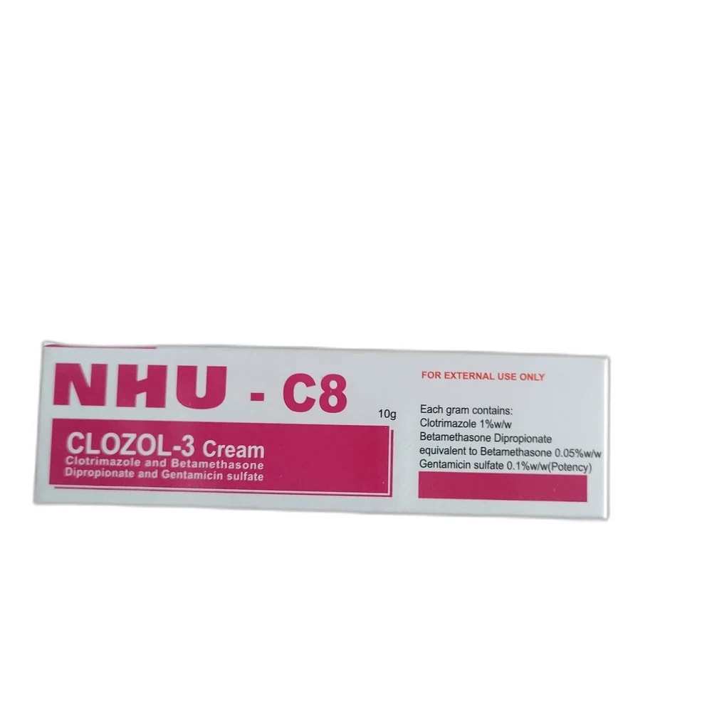 Clozol-3 1% w/w / 0.05% w/w / 0.1% w/w - SUKHA PHARMACY