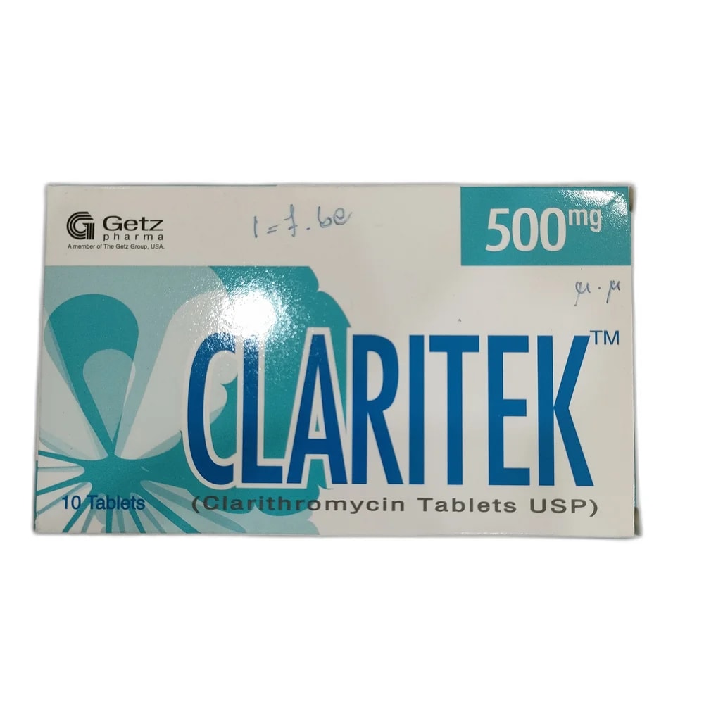 Claritek 500 mg - Reachvong Pharmacy