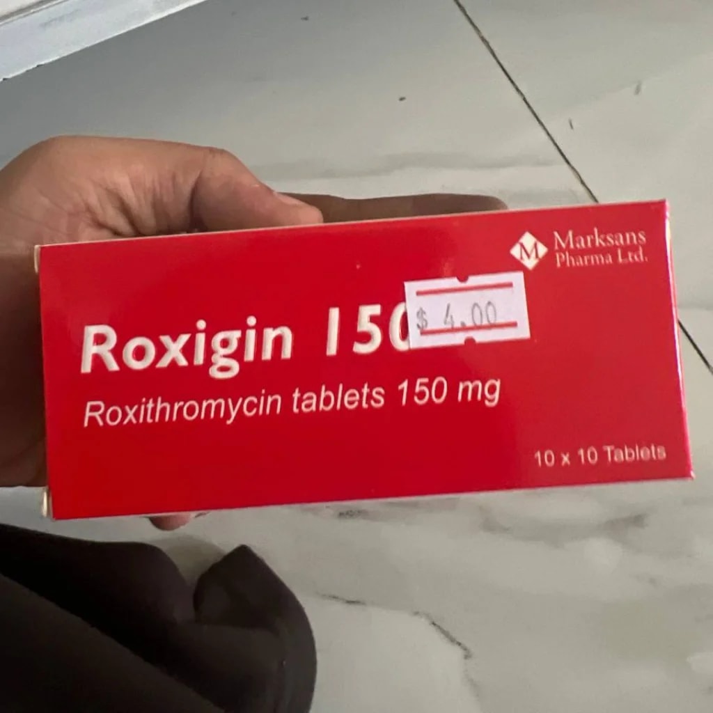 Roxigin 150 Roxithromycin 150 mg - SETHIKA CARE Pharmacy