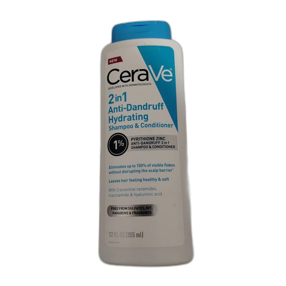 CeraVe 2in1 Anti-Dandruff Hydrating Shampoo & Conditioner - DHOU CARE PHARMACY