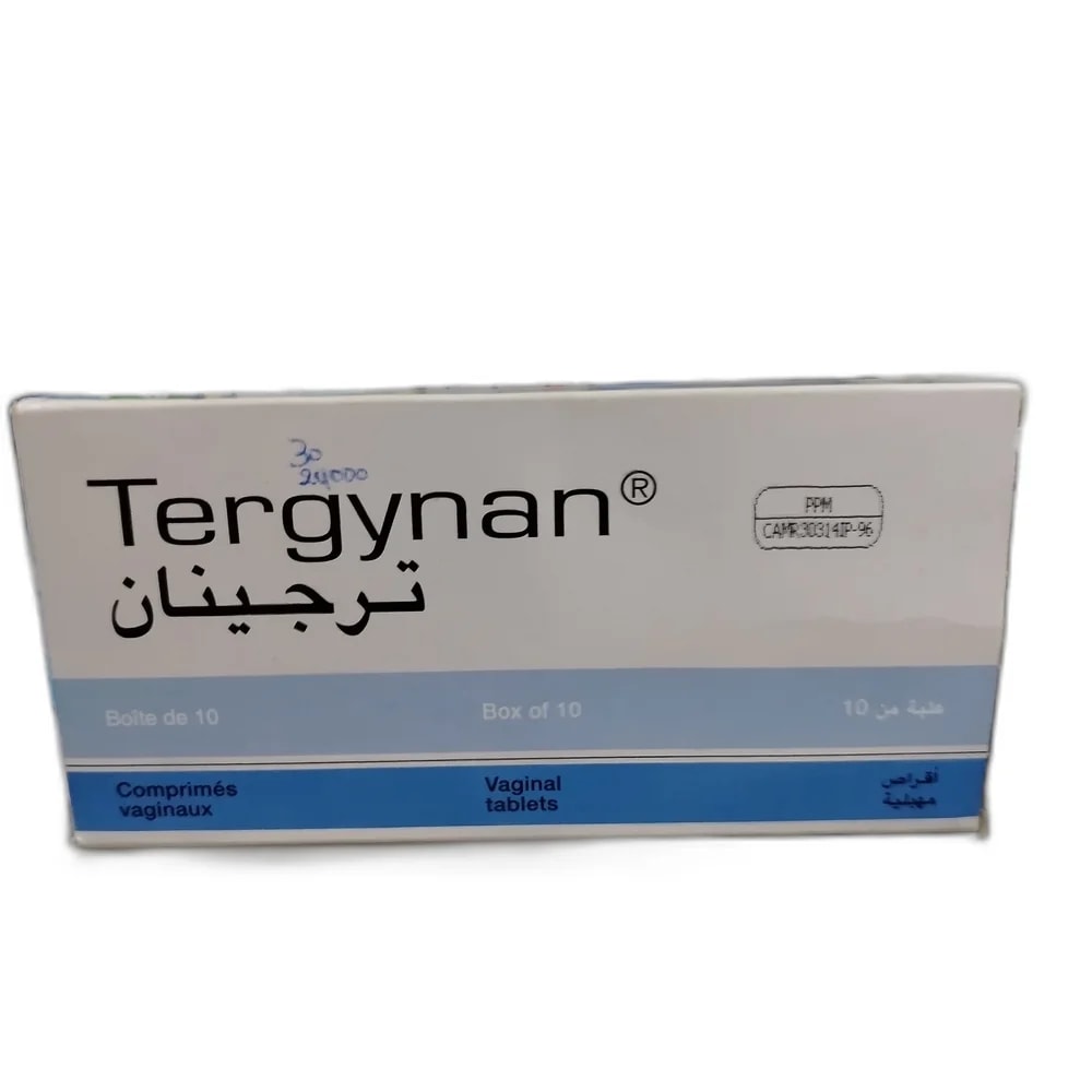 Tergynan 200 mg / 100 mg (65,000 IU) / 100,000 IU / 3 mg - PHARMA ASSIST PHARMACY