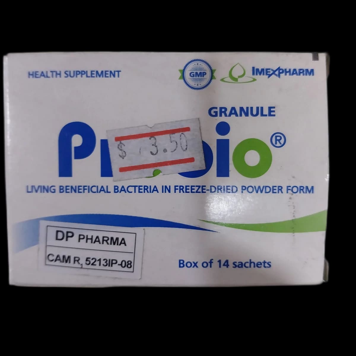 Probio 10^8 CFU per sachet