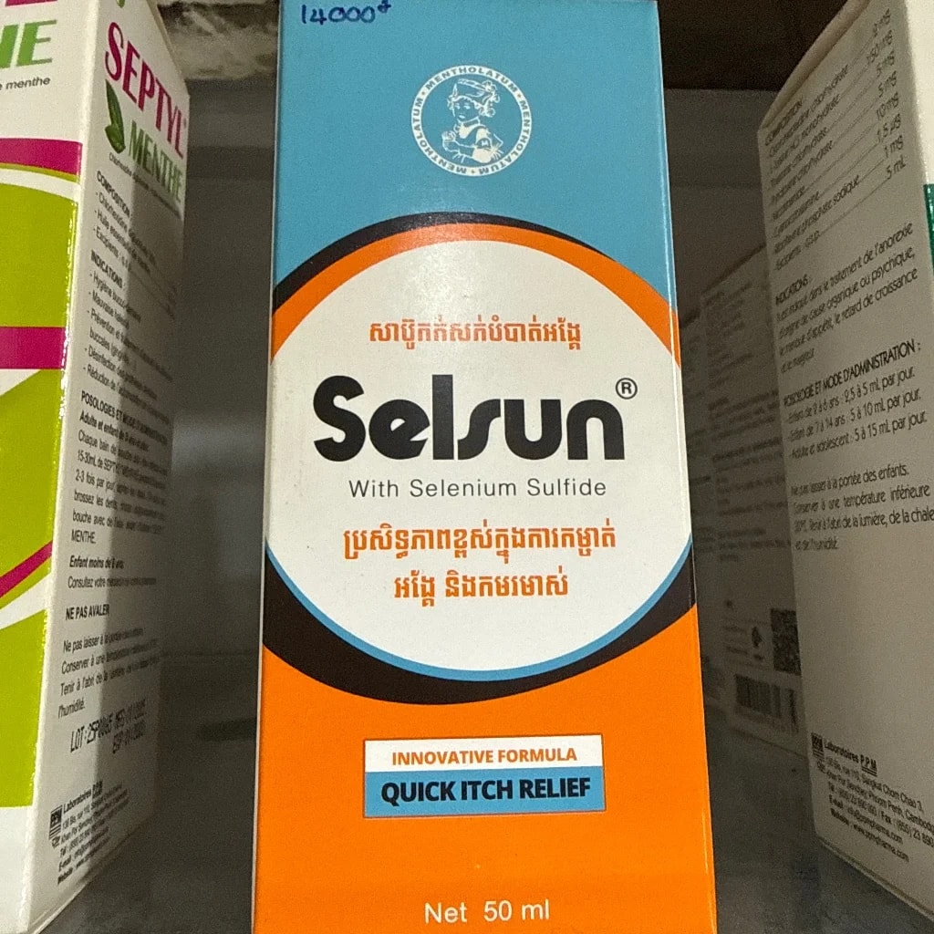 Selsun 50ml - PONLEU DOUNG DARA PHARMACY