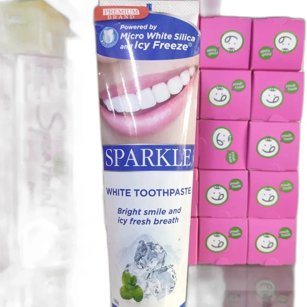 Sparkle Use twice daily