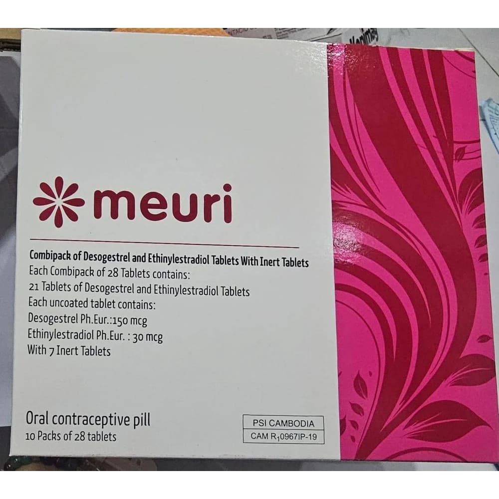 Meuri Desogestrel 150 mcg / Ethinylestradiol 30 mcg