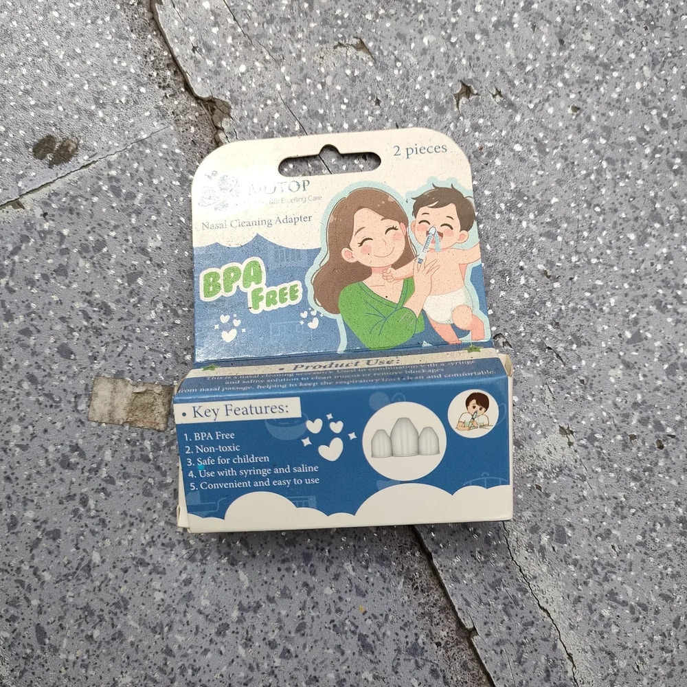 BIOTOP Nasal Cleaning Adapter 2 adapters per pack, BPA-free - Depot De Pharmacie "A" Kim Houy