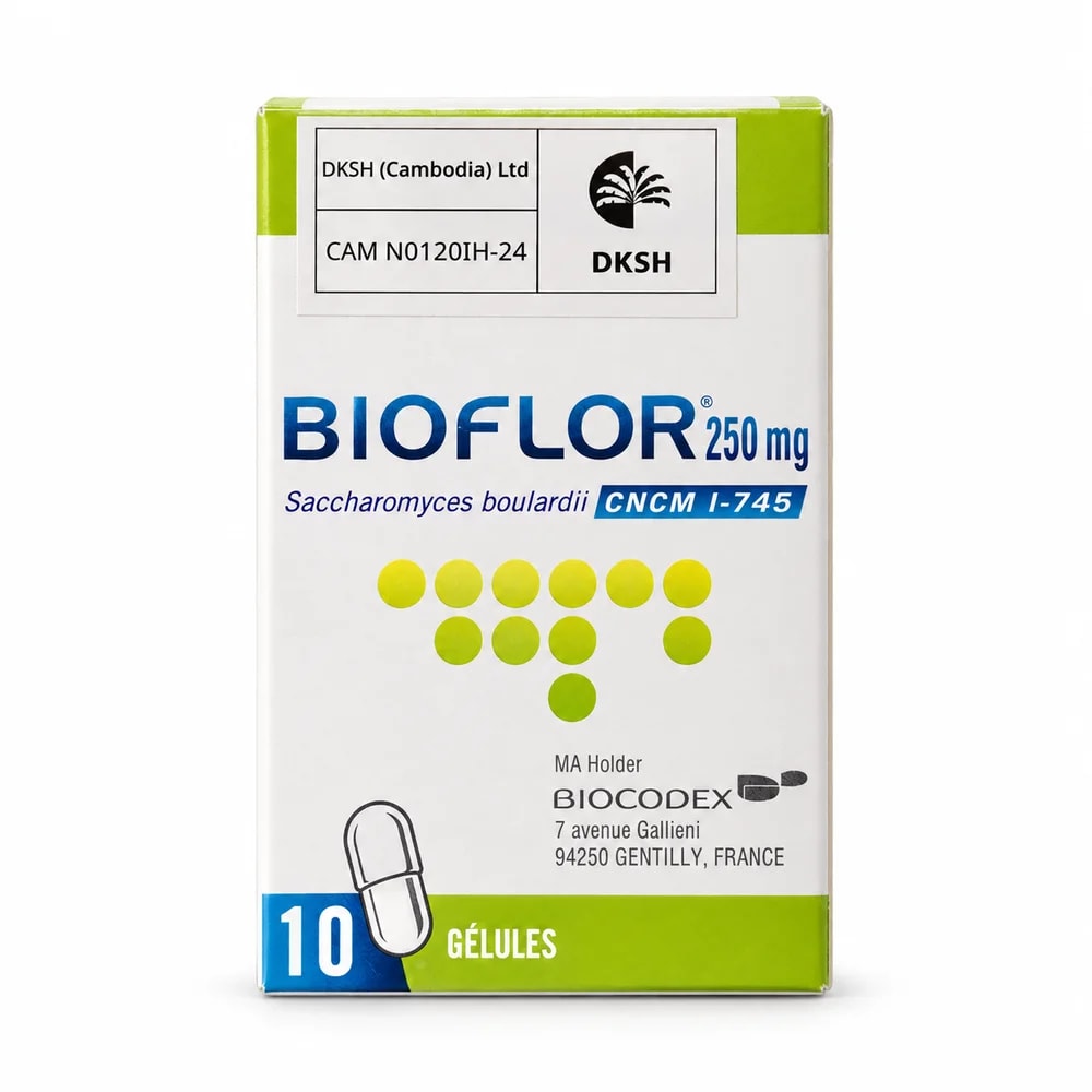 Bioflor Saccharomyces boulardii CNCM I-745 250 mg, capsule - Reachiny Pharmacy