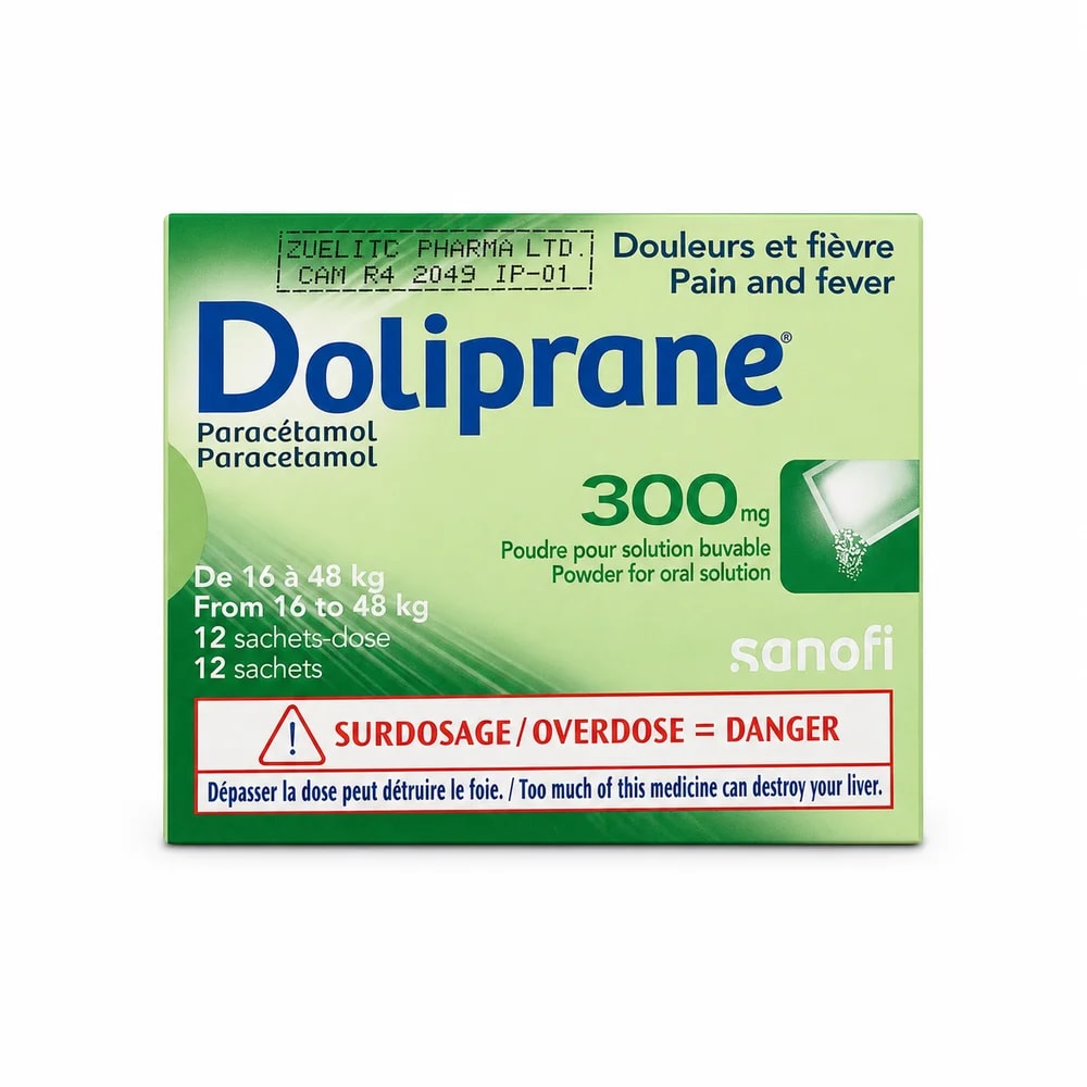 Doliprane 300 mg - Preah Chan Tep Pharmacy