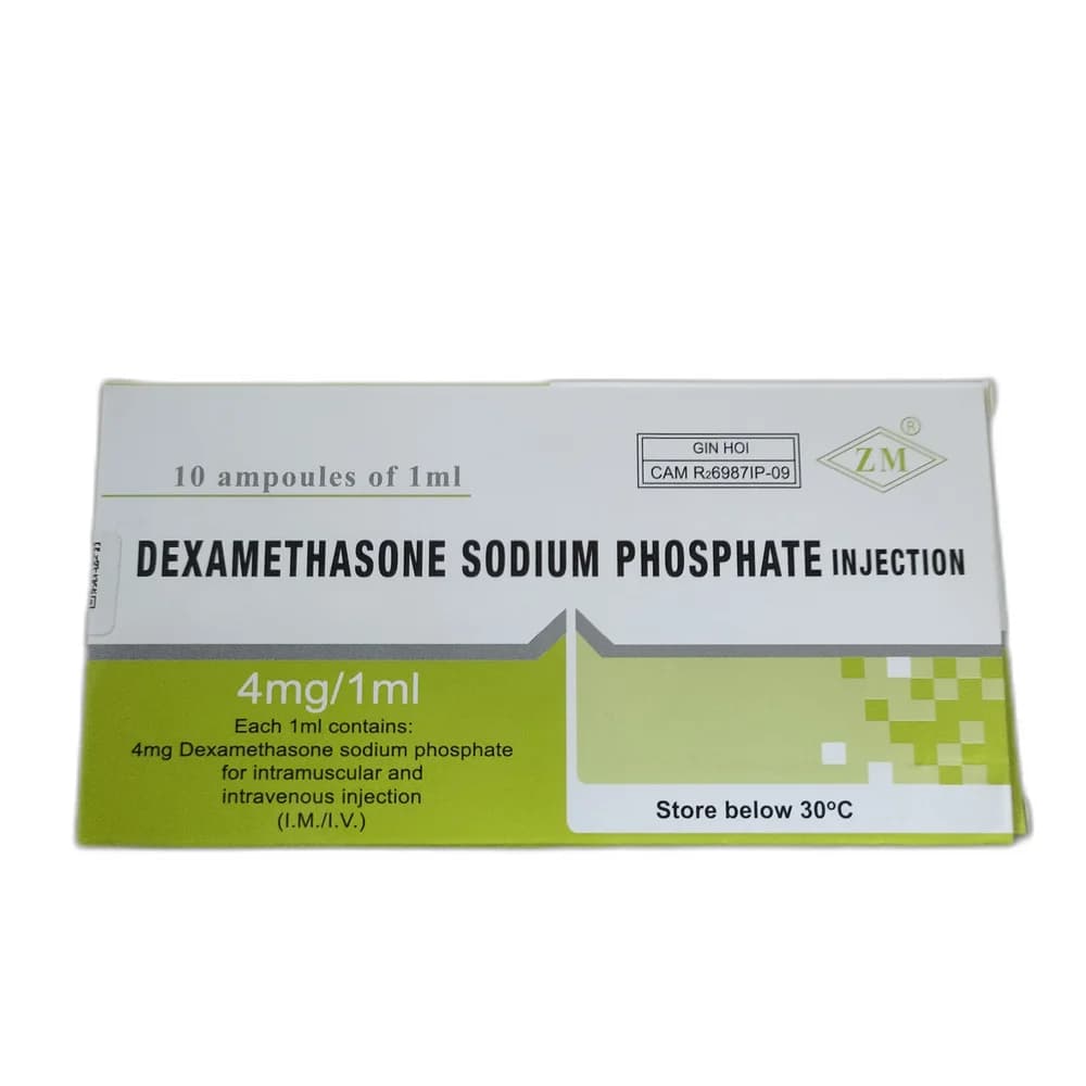 Dexamethasone Sodium Phosphate Injection 4 mg/1 mL 4 mg / 1 mL