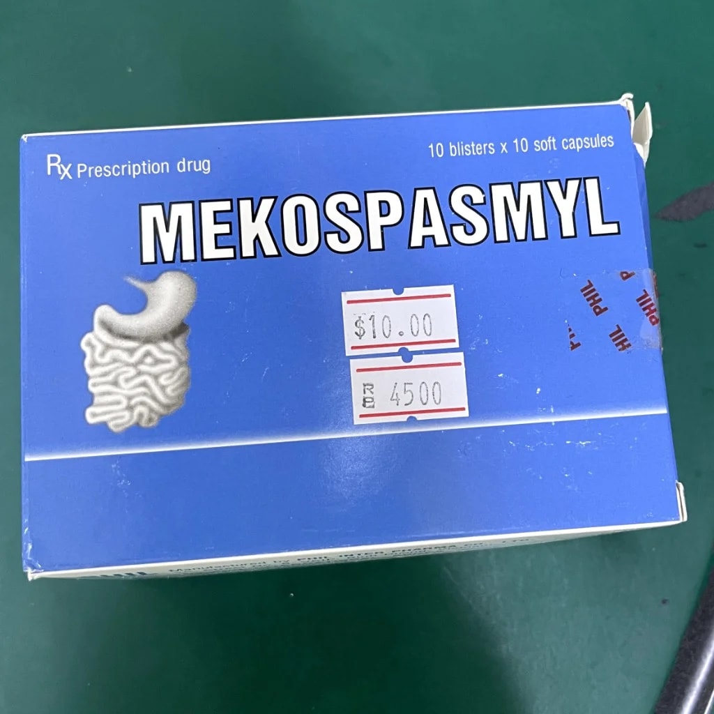 Mekospasmyl Not available - Pharmacy Rotha 2