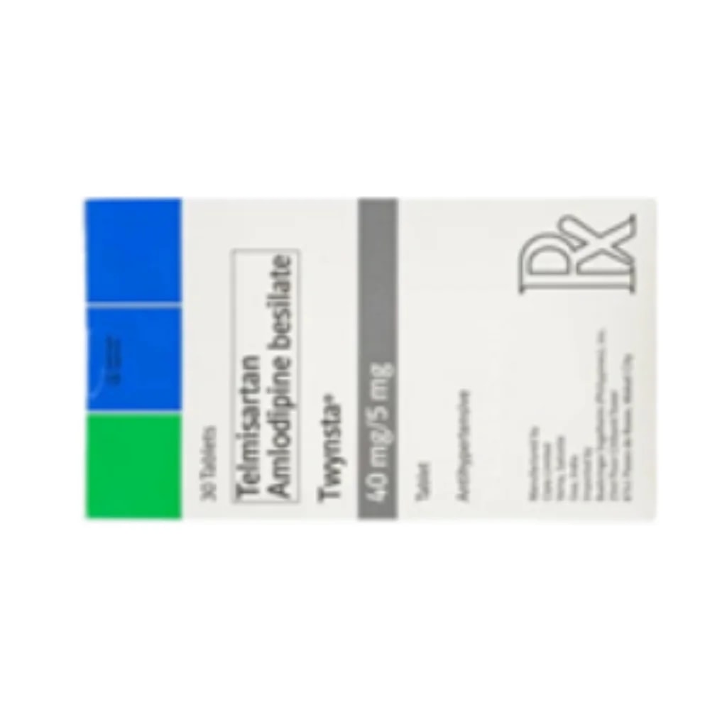 Twynsta 40/5mg (Telmisartan 40mg/Amlodipine 5mg) 40/5mg - Phnom Penh Care Pharmacy 2ND Floor / Under CENTRAL HOSPITAL