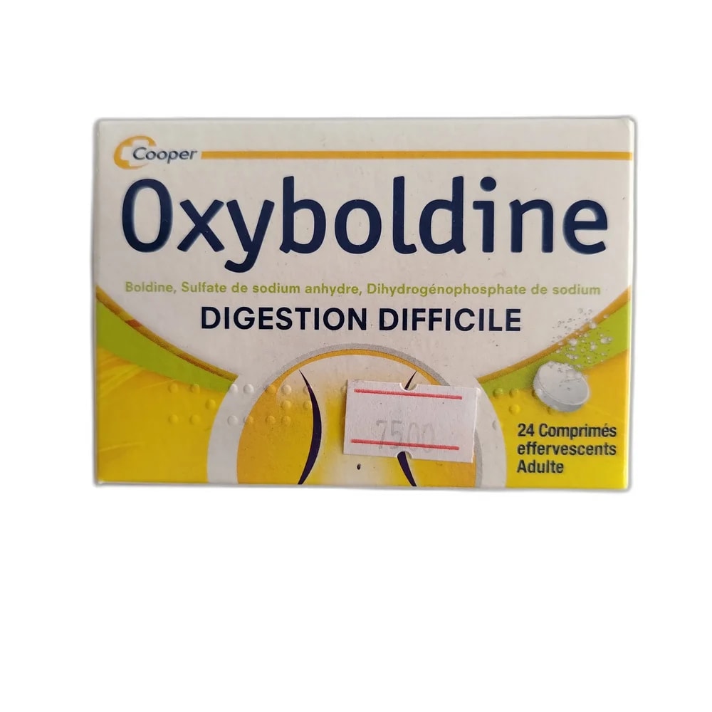 Oxyboldine 0.5mg / 54mg / 132mg per tablet - Oudom Puthik Pharmacy