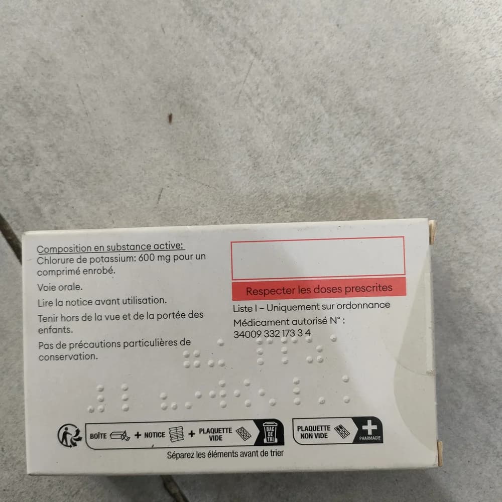 Kaleorid LP 600 mg