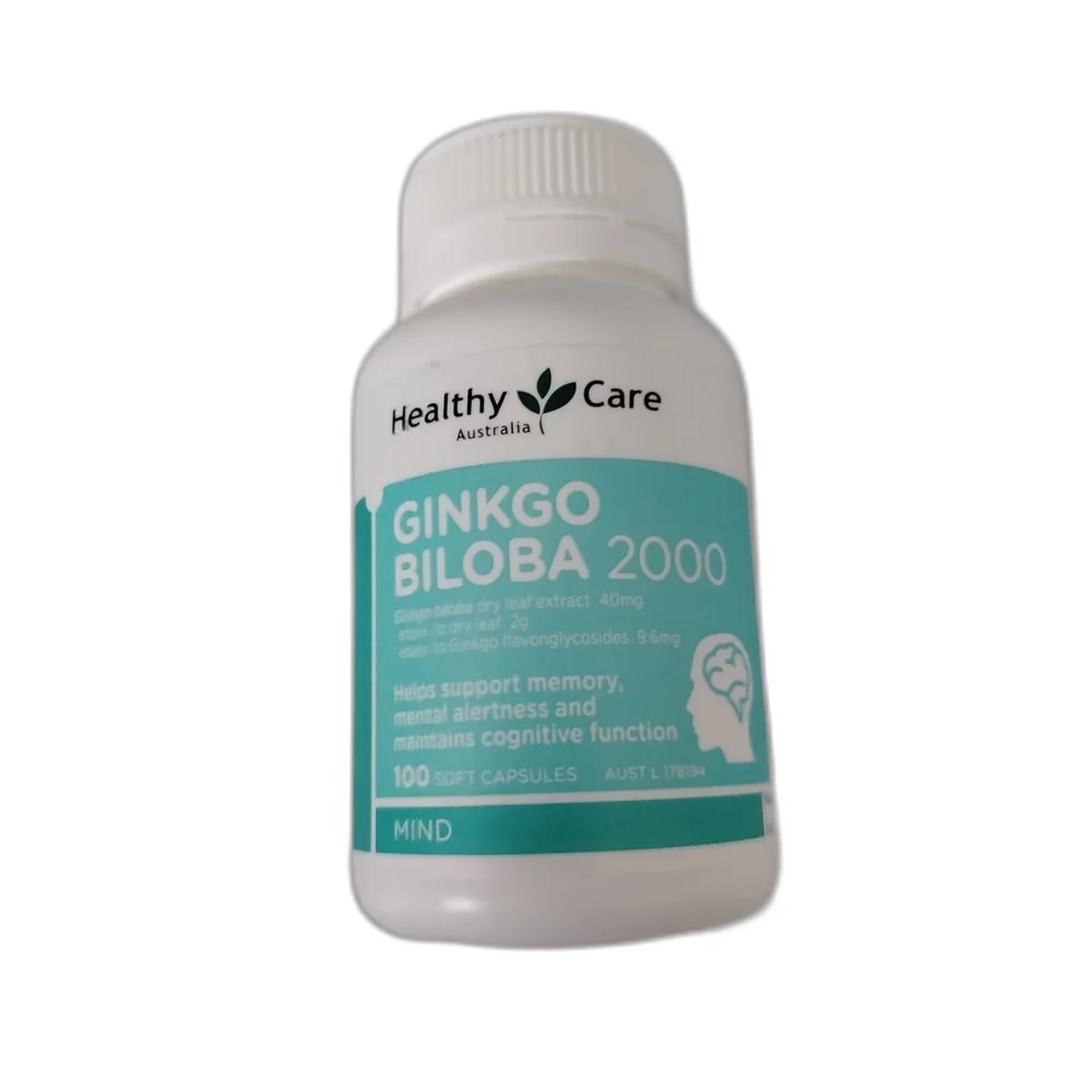 Healthy Care Ginkgo Biloba 2000 - DHOU CARE PHARMACY