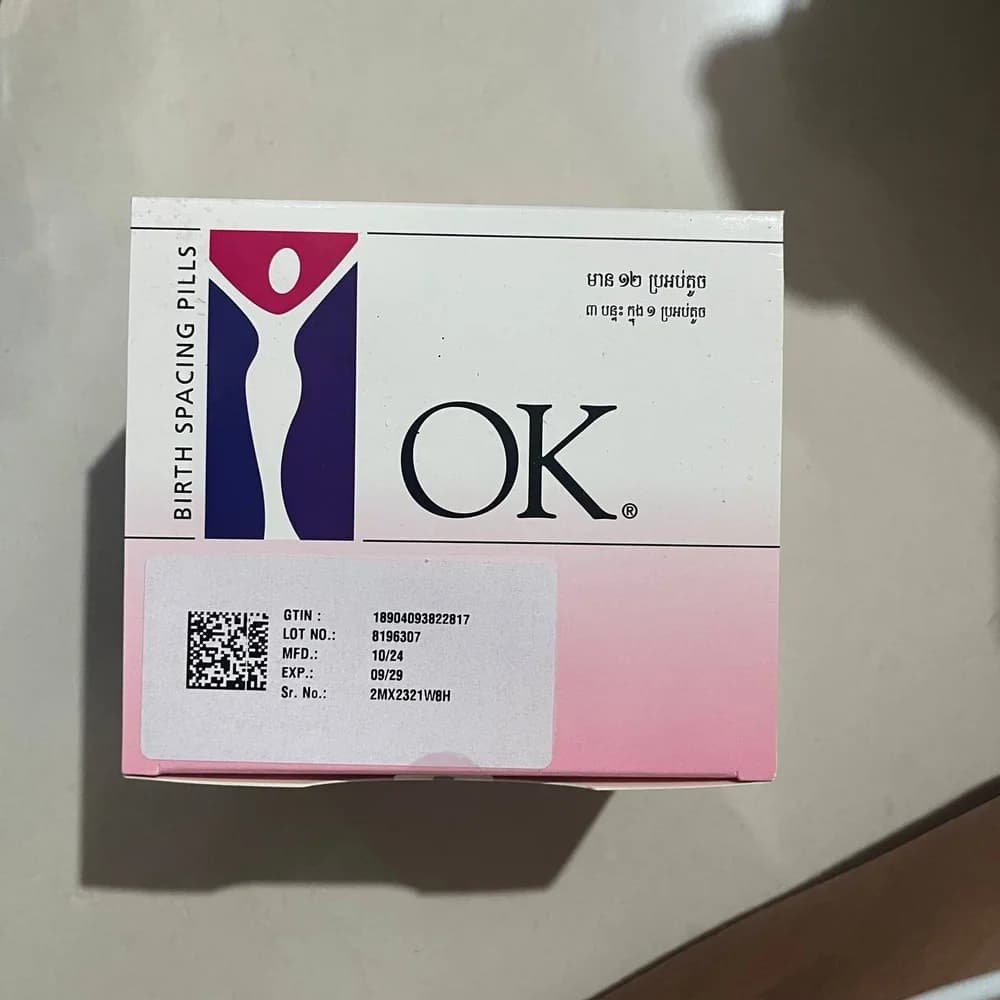 OK Oral contraceptive tablets