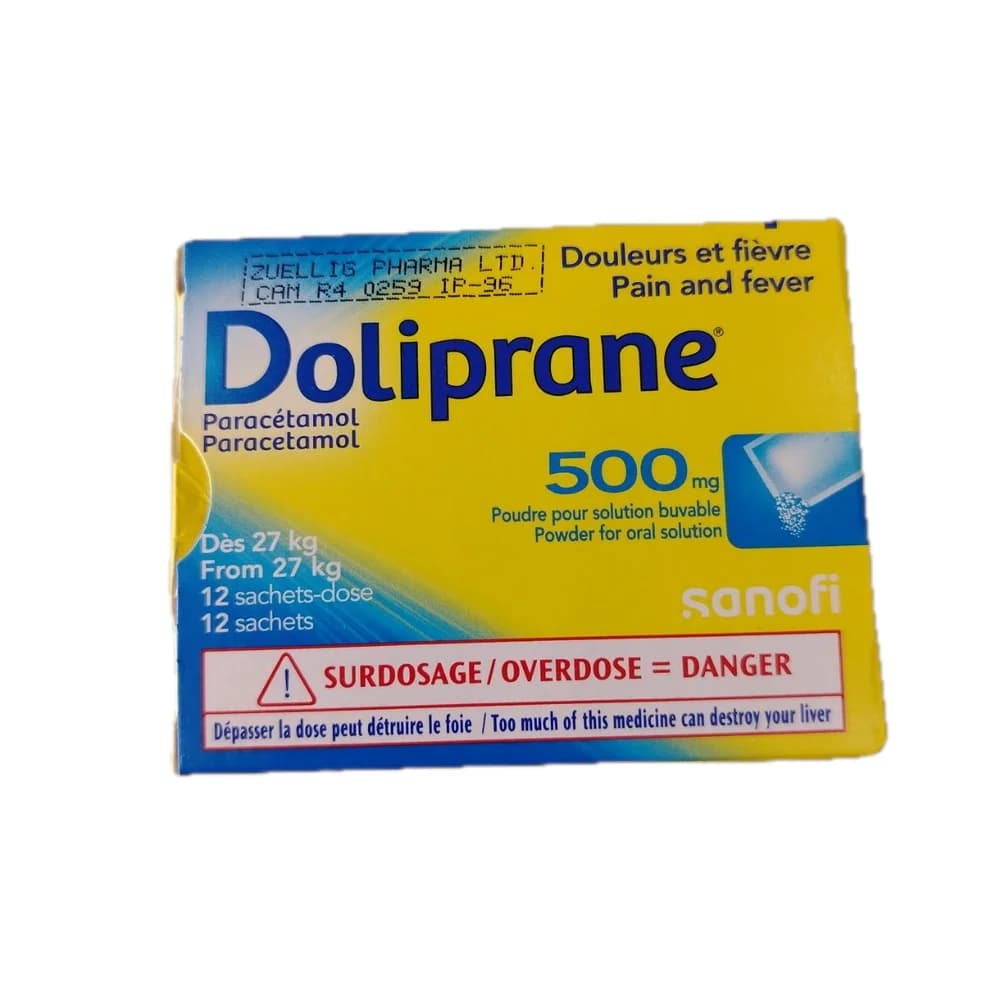 Doliprane 500 mg (sachet)