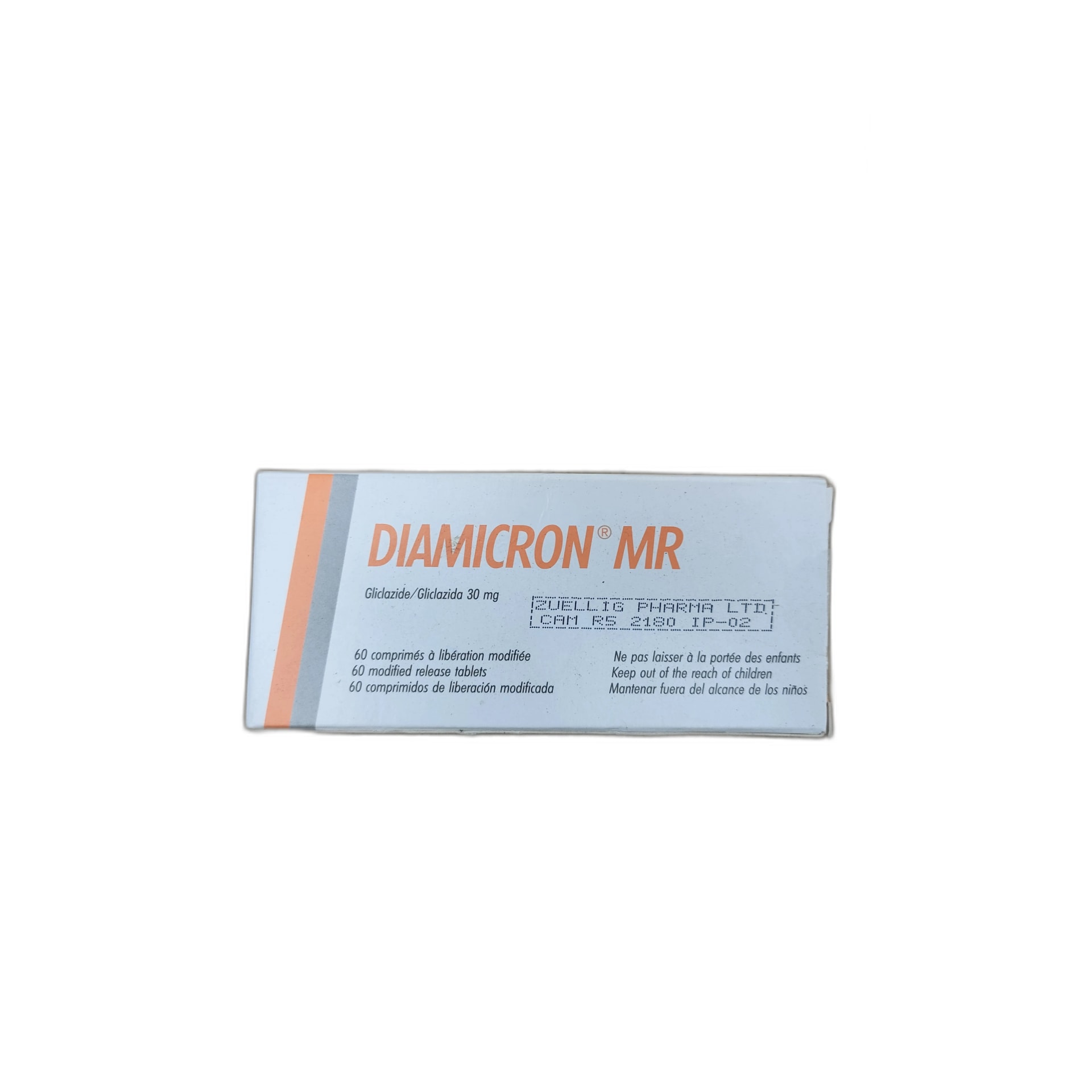 Diamicron MR 30mg 30 mg - PHARMARCY DARA RAKSMEY KOK CHAMBOK