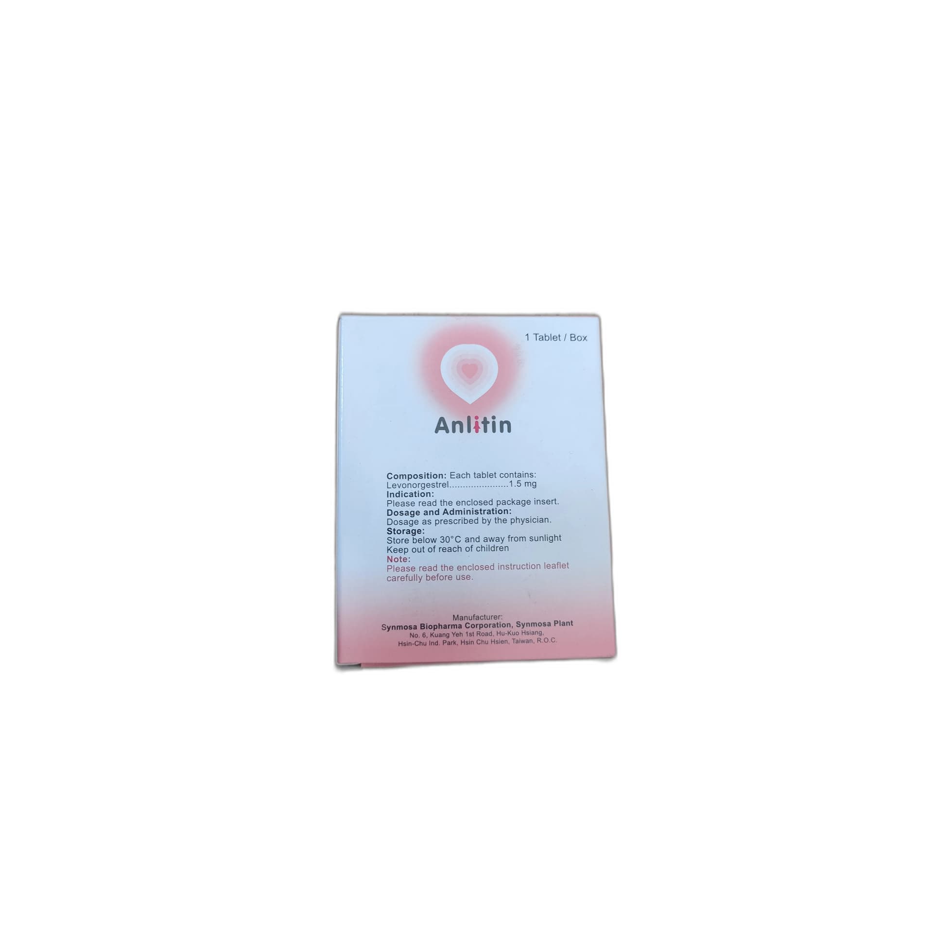 Anlitin 1.5mg 1.5mg