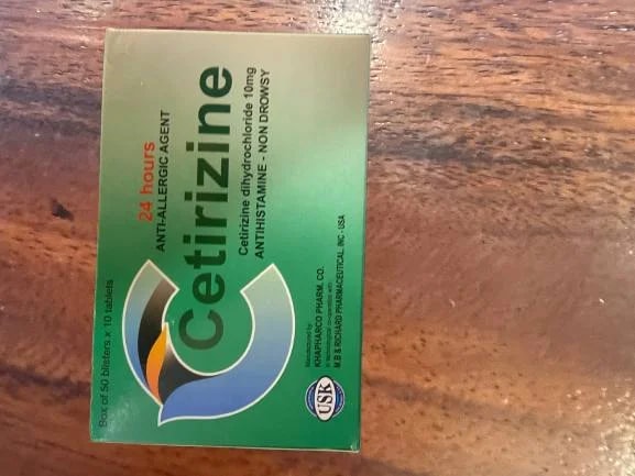 Cetirizine Cetirizine dihydrochloride 10mg - α±ααααααΆα ααααΈαααα‘αΆαα