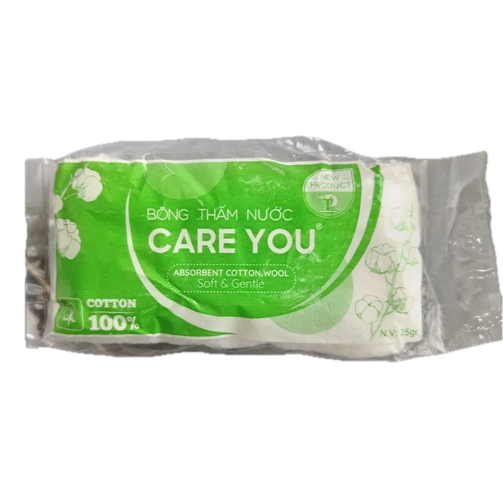 Care You Absorbent Cotton Wool 25 g
