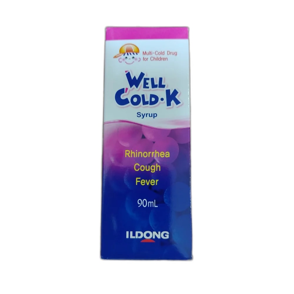 Well Cold-K 50 mg / 0.415 mg / 3.33 mg / 4.165 mg / 4.165 mg per 5 ml - PHARMA ASSIST PHARMACY