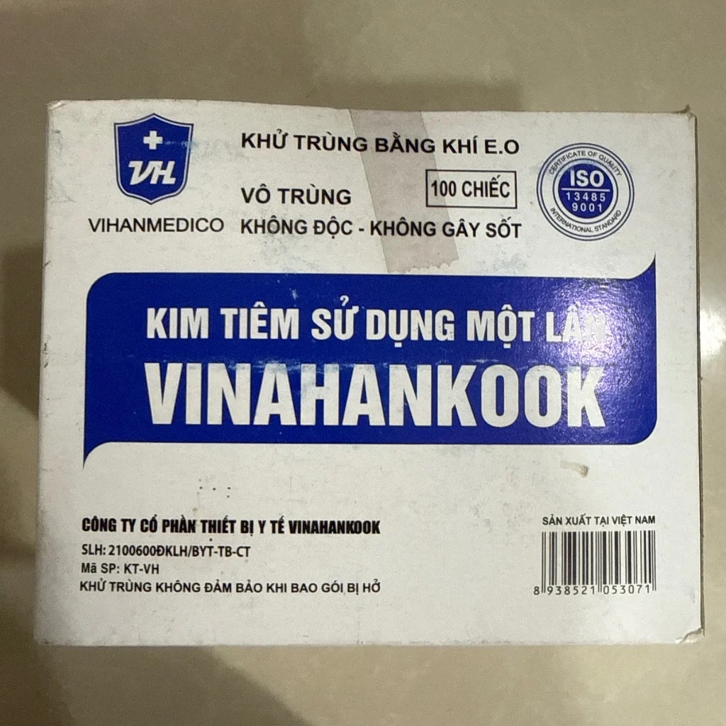 Vinahankook Disposable Needle 18G - PONLEU DOUNG DARA PHARMACY