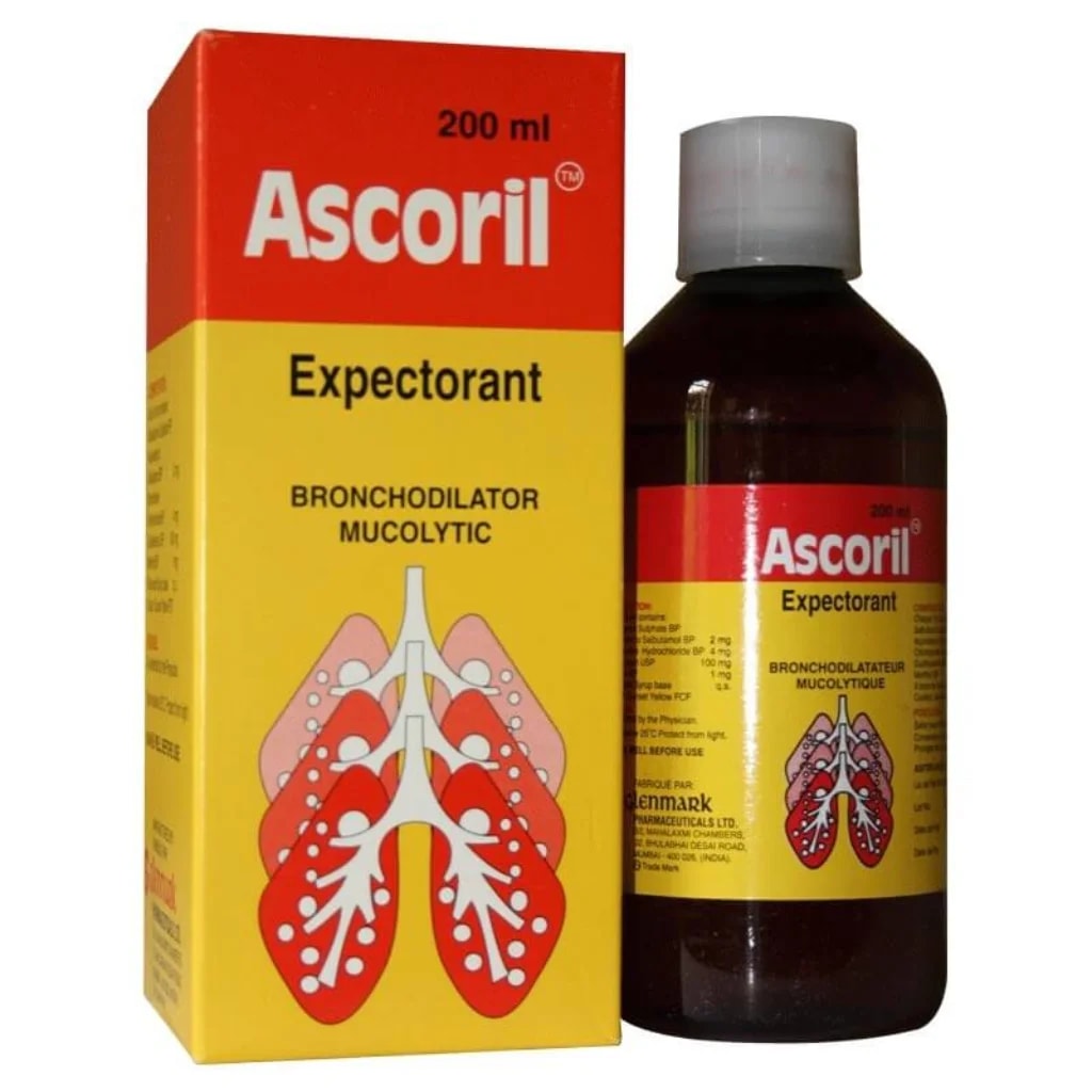 Ascoril 2mg/8mg/100mg - LEAN LEAN PHARMACY