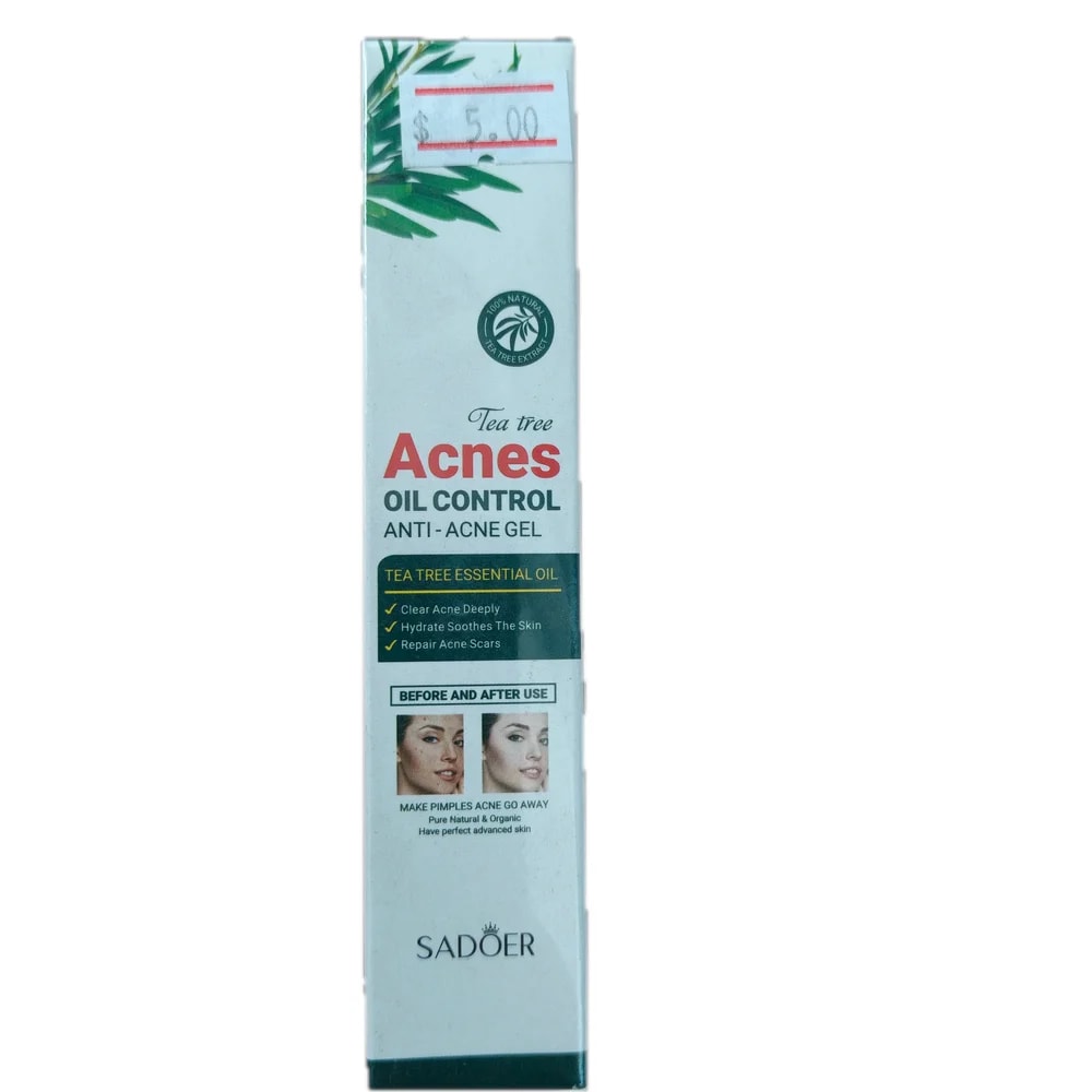 Sadoer Tea Tree Acnes Oil Control 20 g - Morhachun Pharmacies