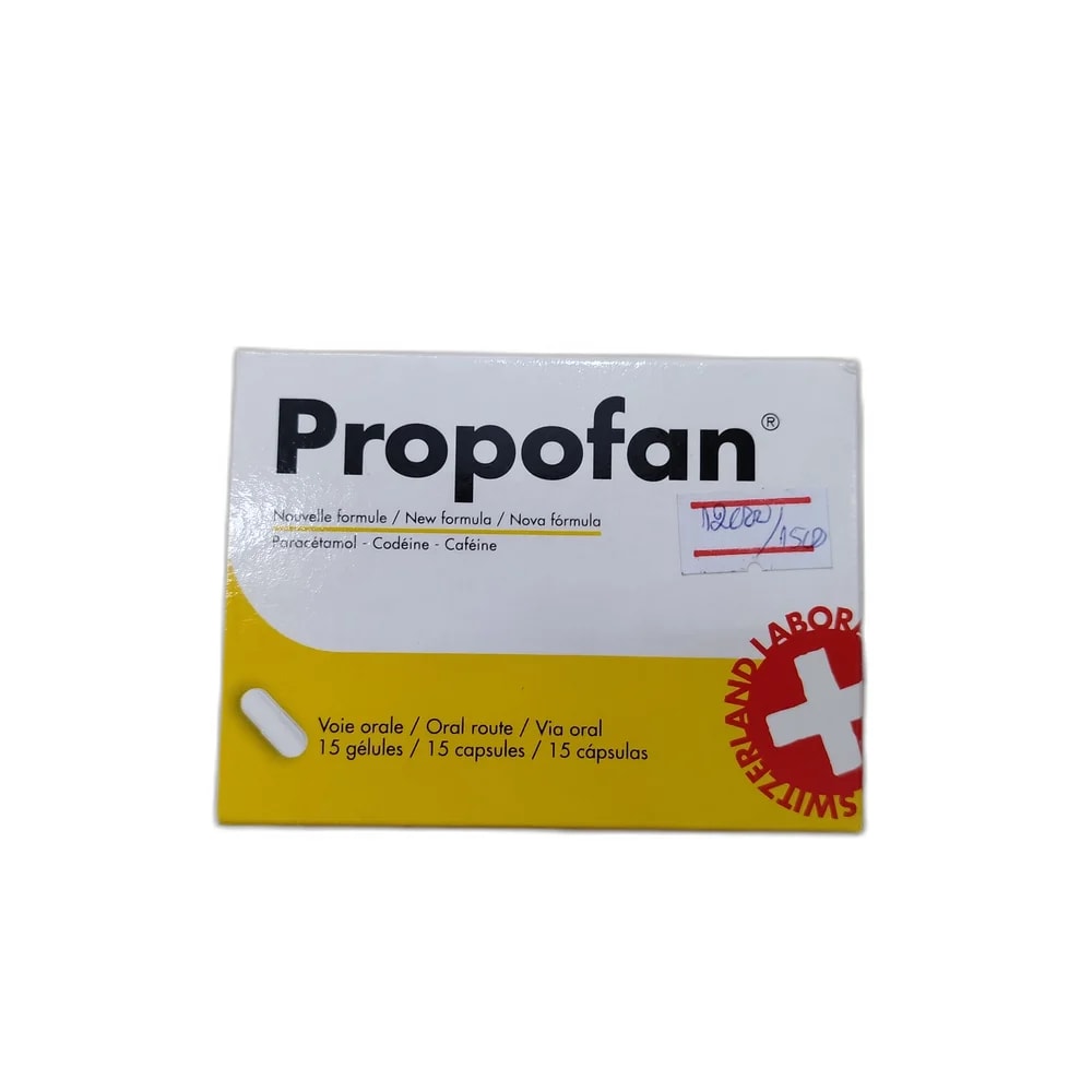Propofan 400 mg / 62.5 mg / 20 mg - PHARMACIE LA BELLE PHARMA