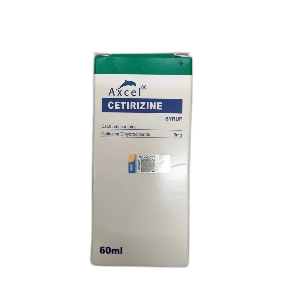 Axcel Cetirizine 5 mg / 5 ml - Depot De Pharmacie "A" Kim Houy