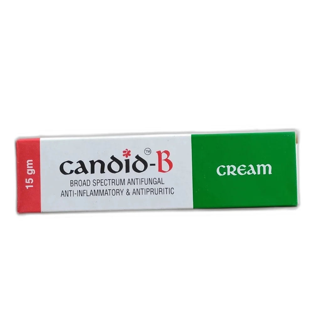 candid-B 15 gm Clotrimazole 1% w/w + Alclometasone Dipropionate 0.025% w/w - PONLEU DOUNG DARA PHARMACY