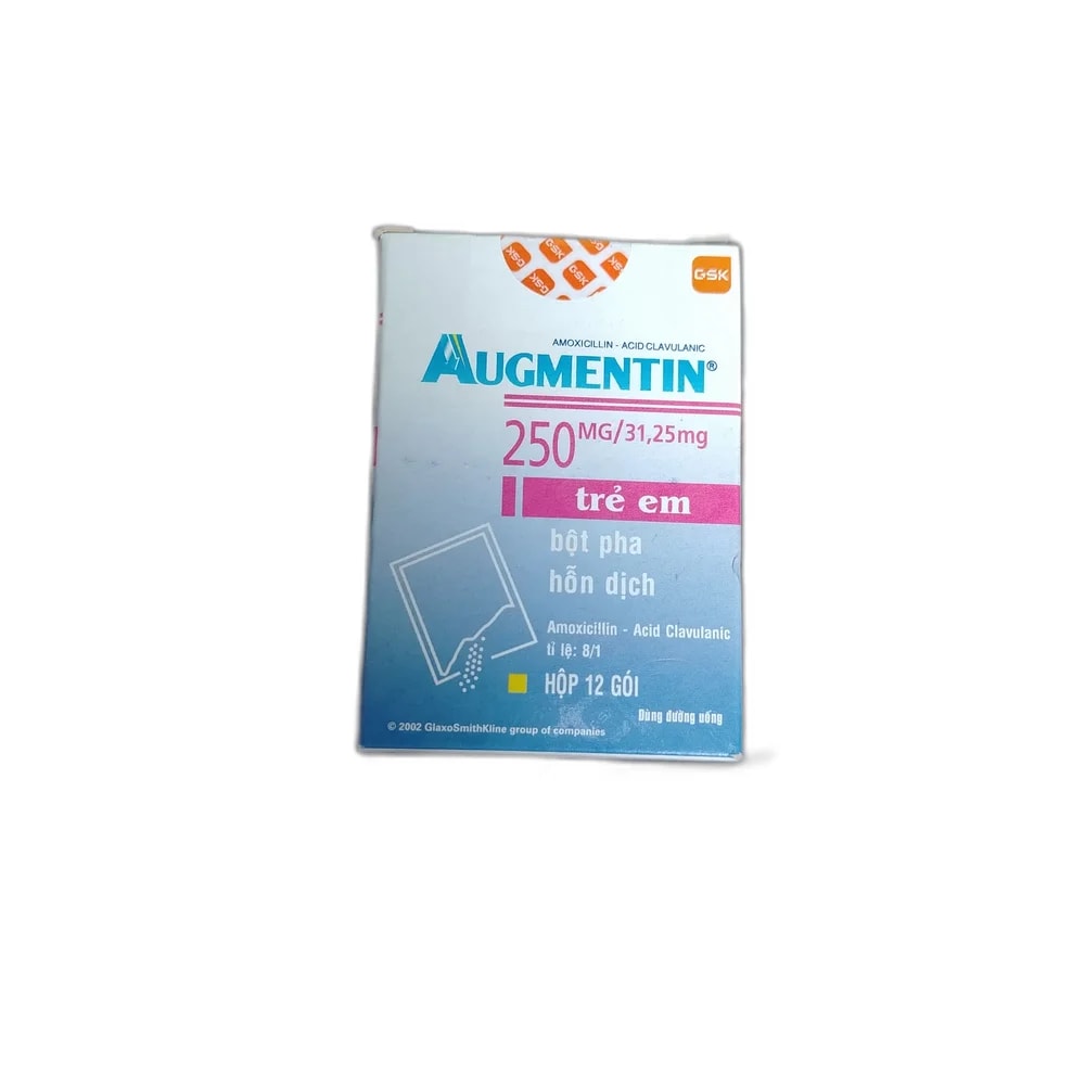 Augmentin Trẻ Em 250 mg / 31.25 mg - DHOU CARE PHARMACY