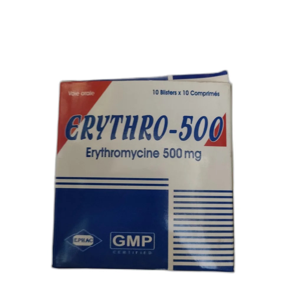 Erythro-500 500 mg - PHARMACIE PORNLEU PICH