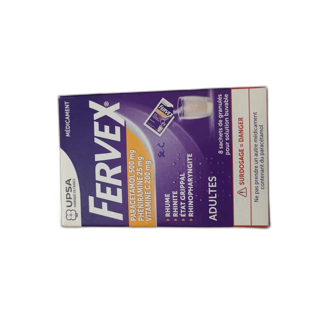 Fervex 500 mg / 25 mg / 200 mg