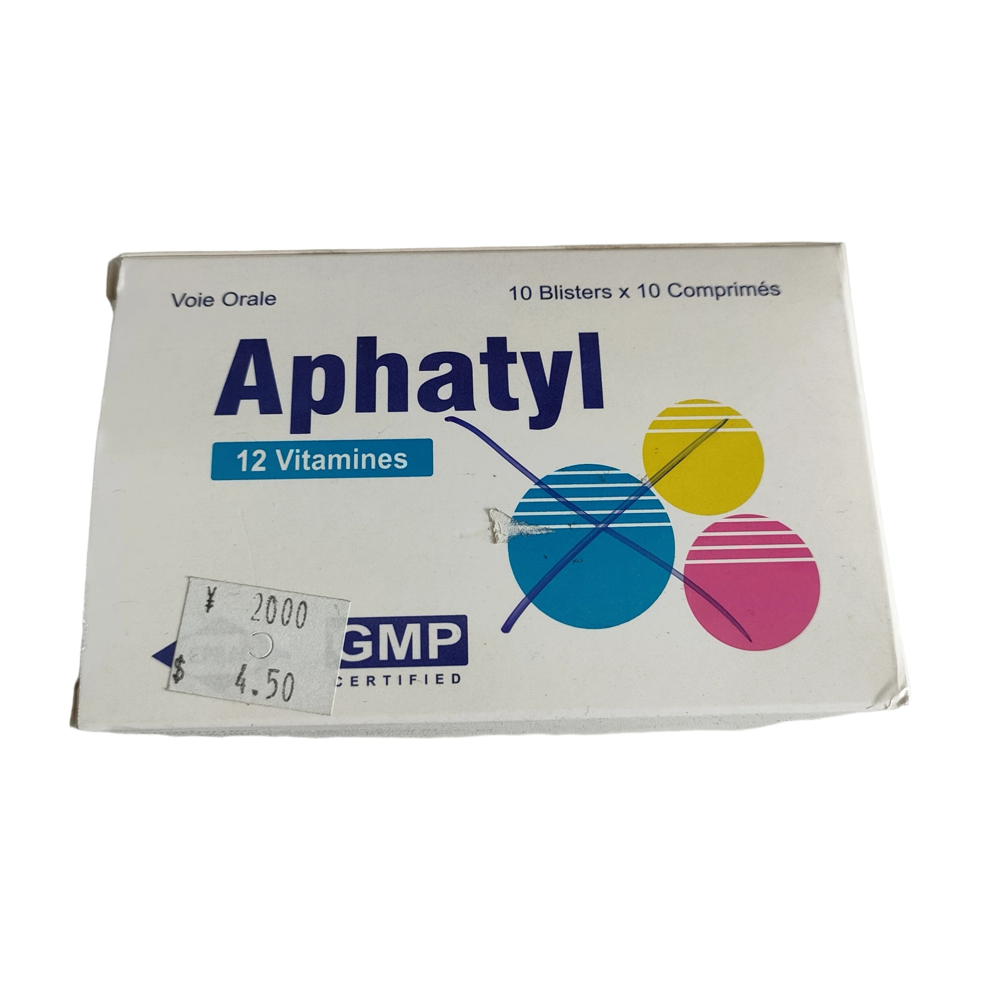 Aphatyl 12 Vitamines - PHARMACY PONLEU AOSOT
