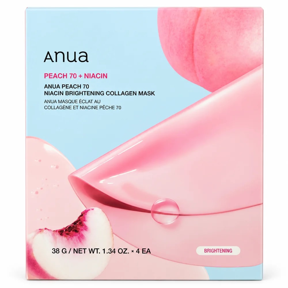 Anua Peach 70 Niacin Brightening Collagen Mask 38 g - Pharmacy Krech hong