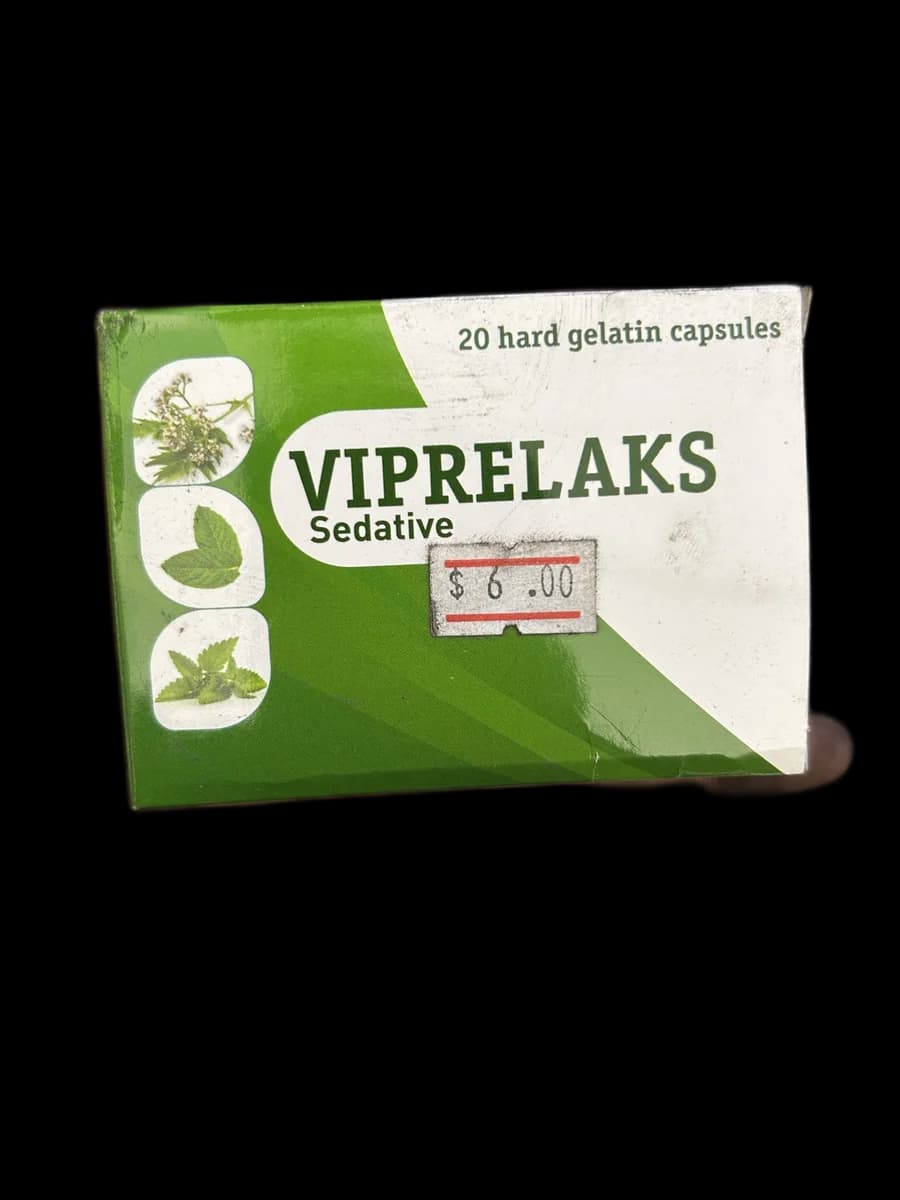 Viprelaks Sedative Tagar 125mg / Pudina 25mg / Lemon Balm 25mg