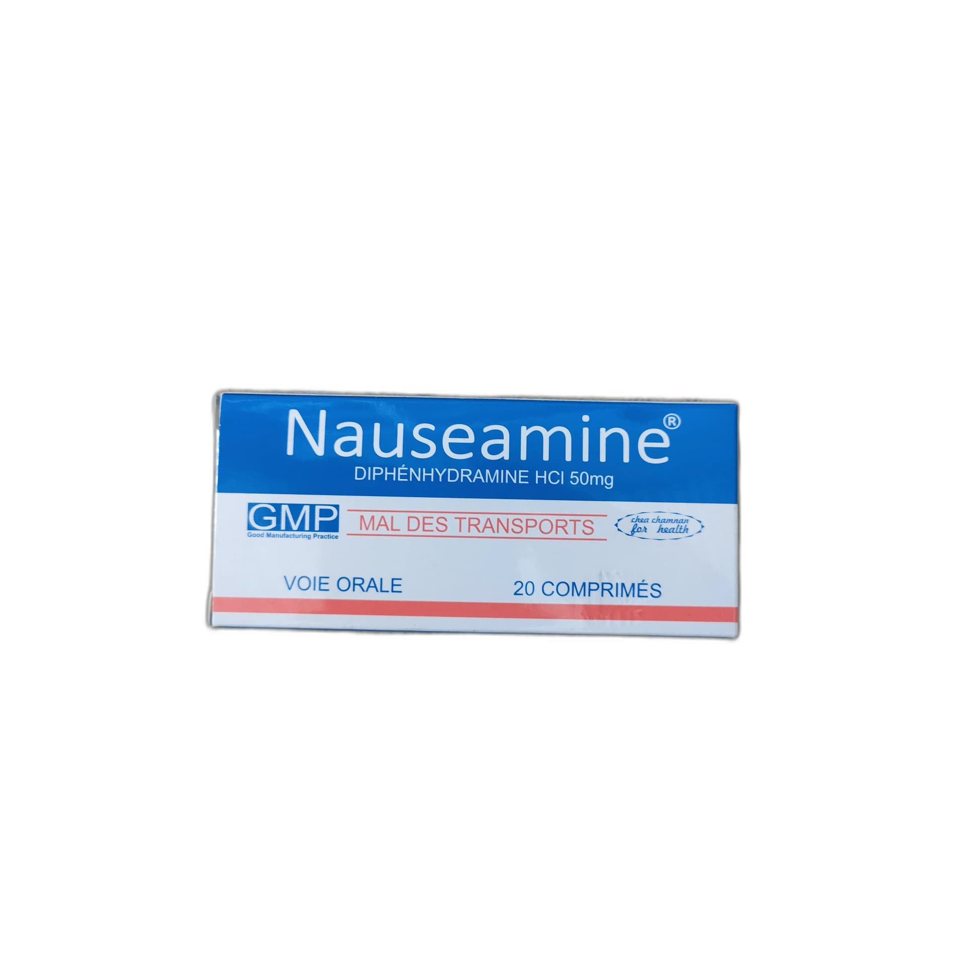 Nauseamine Diphenhydramine 50mg Diphenhydramine HCI 50mg