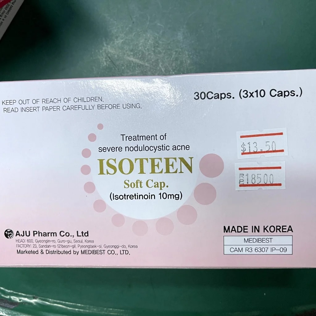 Isoteen soft Cap. 10mg - Pharmacy Rotha 2