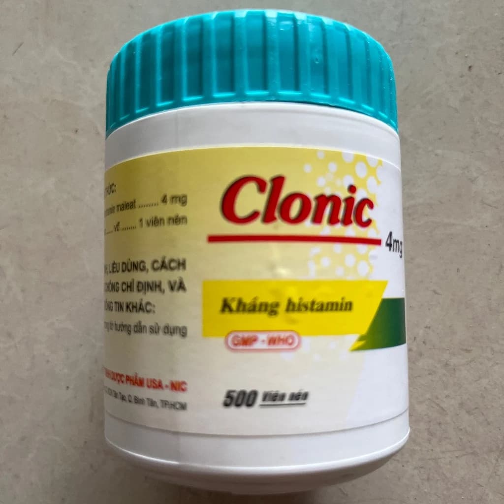 Clonic Chlorpheniramine maleat 4mg