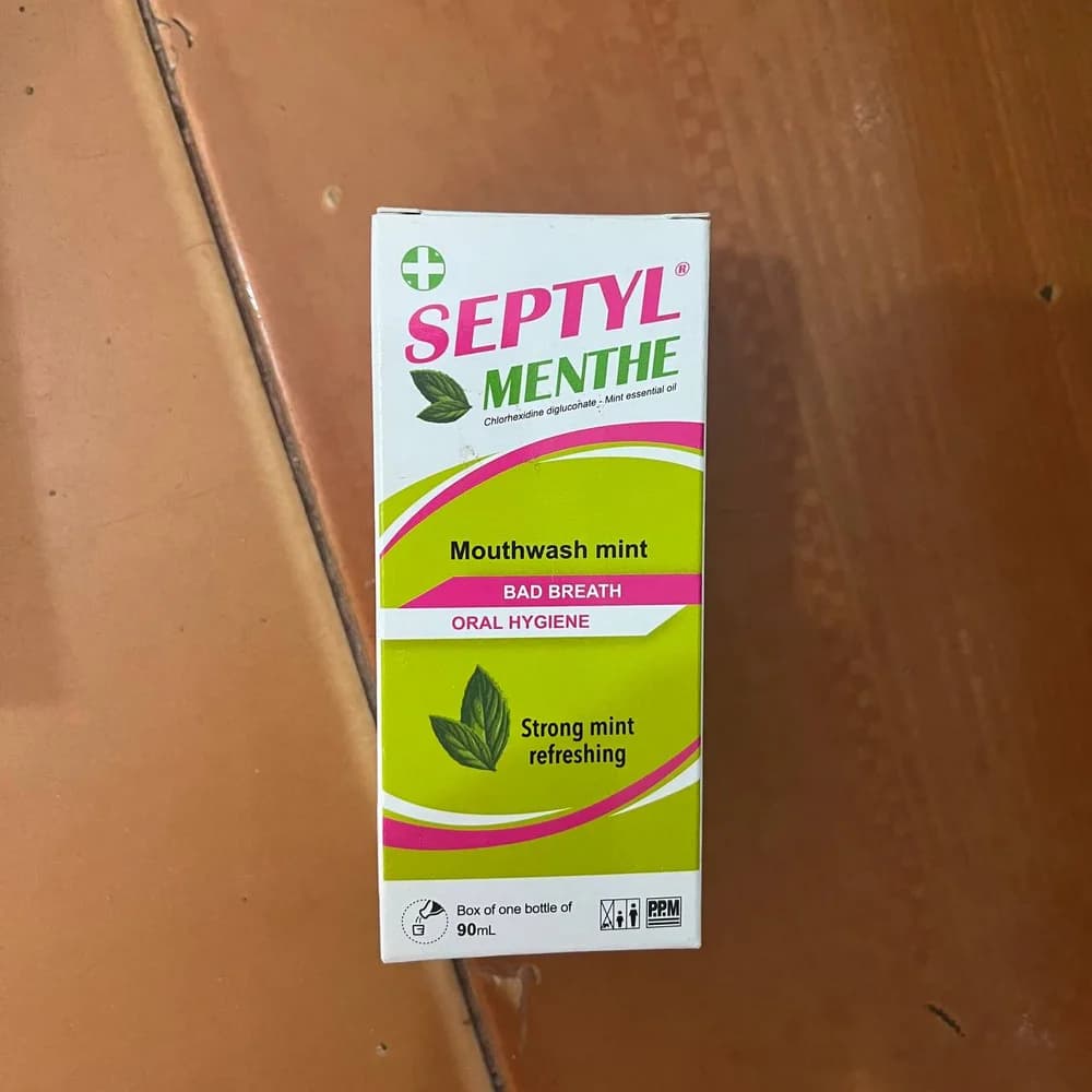 Septyl Menthe 0.1% mouthwash; 90 mL