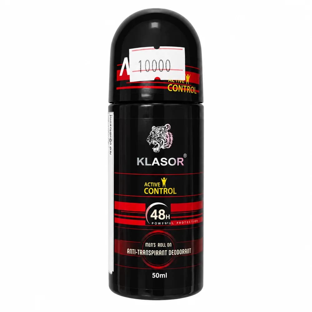 Klasor Active Control Men's Roll-On Anti-Transpirant Deodorant 50 ml