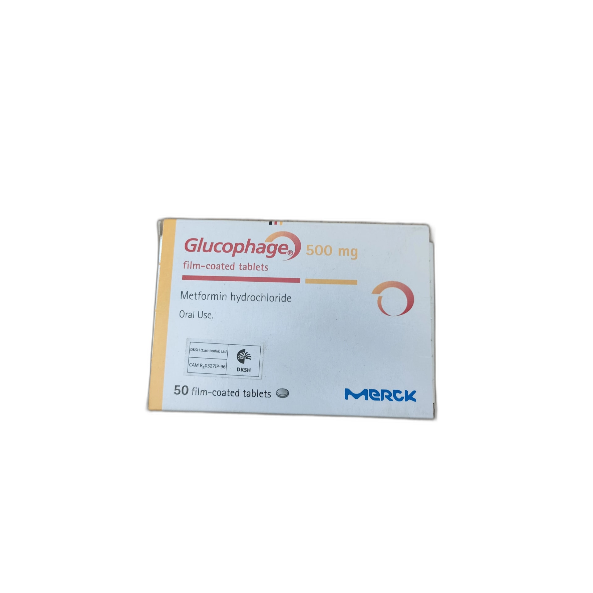 Glucophage 500mg 500 mg - PHARMARCY DARA RAKSMEY KOK CHAMBOK